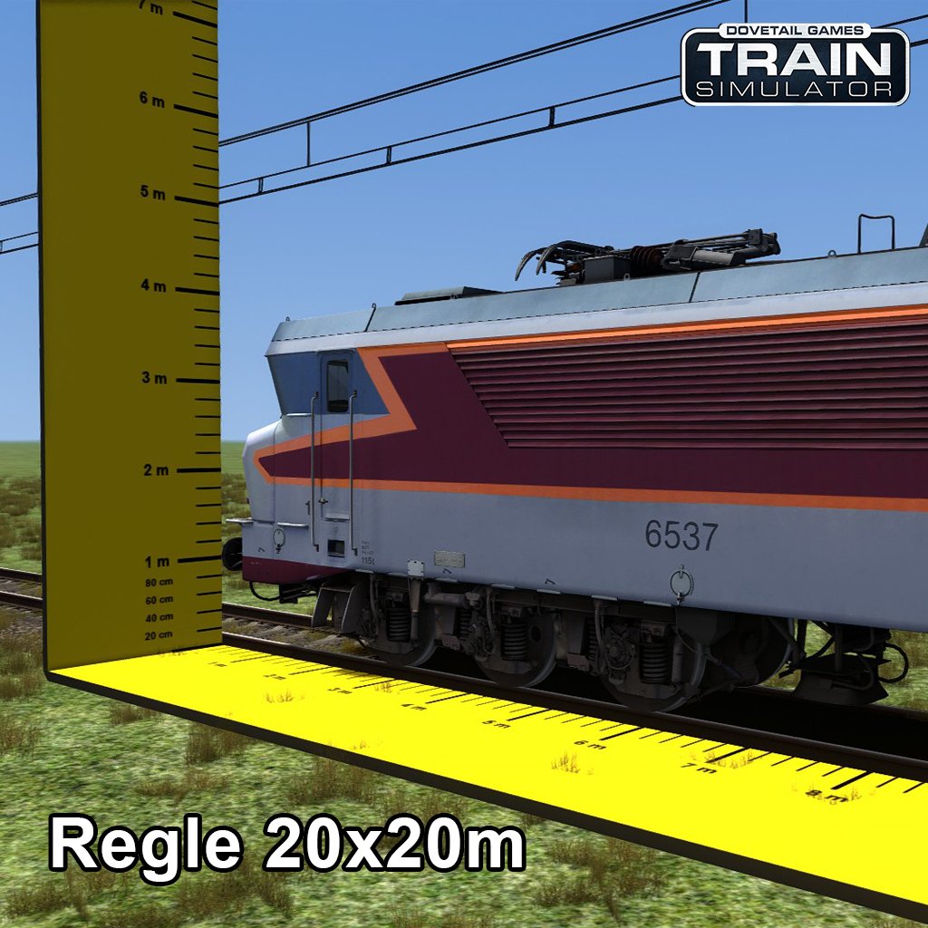 Règle de mesures 20 m