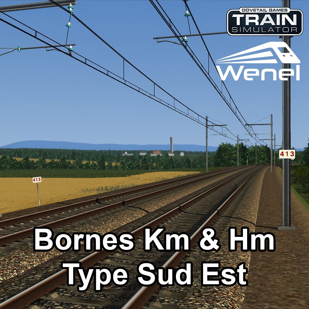 Bornes Kilométriques et Hectométriques SNCF, Type Sud Est