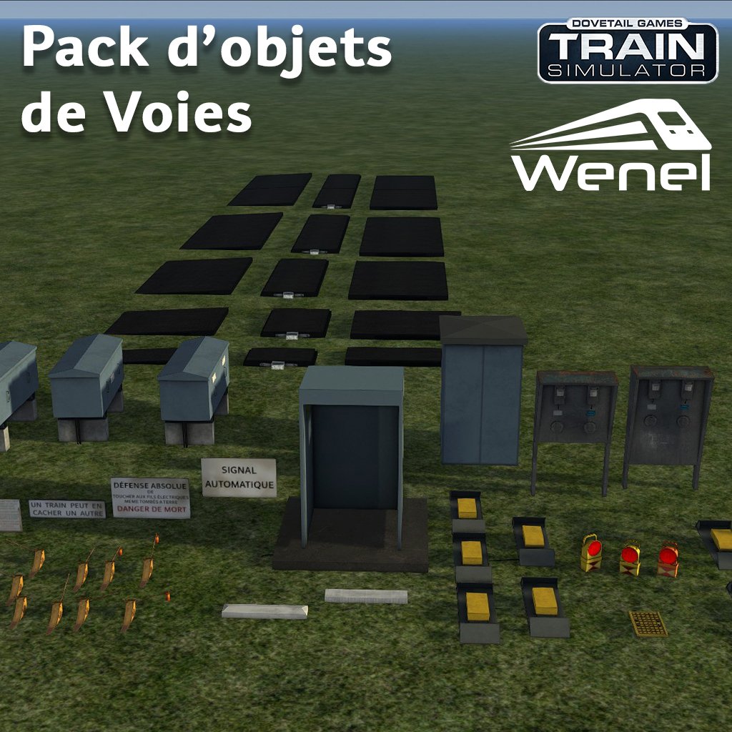 Pack d’Objets de Voies SNCF