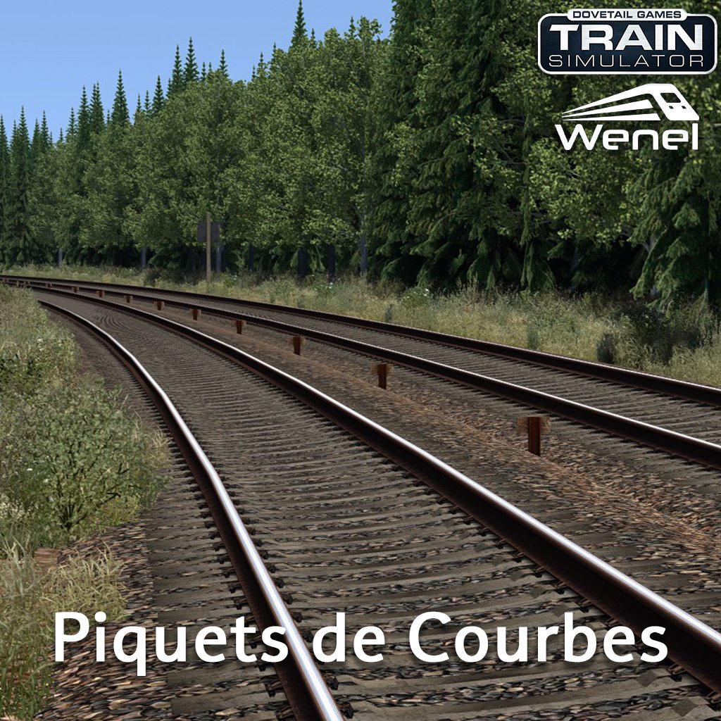 Piquets de Courbe SNCF