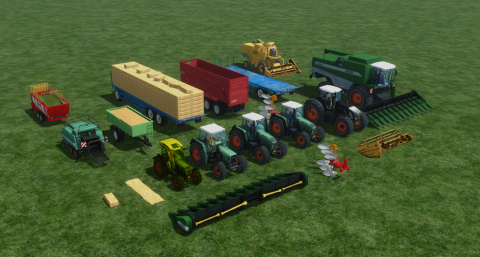 Pack de véhicules agricoles