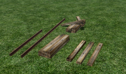 Traverses et rails (Objets)