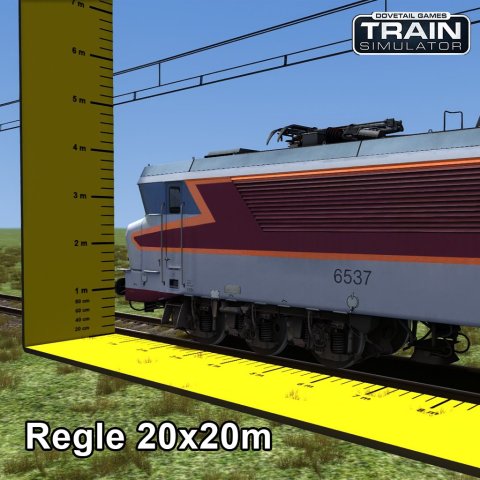 Règle de mesures 20 m