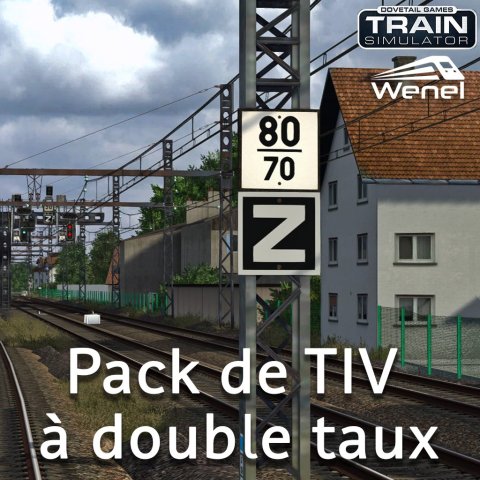 Pack de TIV à double taux SNCF